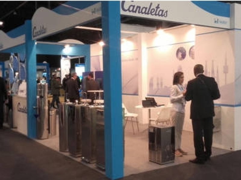 CANALETAS MUESTRA SUS NOVEDADES EN LA FERIA IWATER 